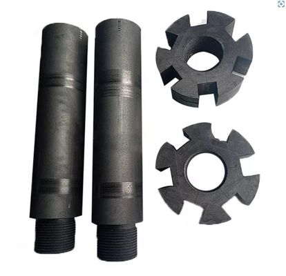 Good price Antirust Isostatic Graphite Rotor And Shaft Superfine Sythetic Graphite Vanes online